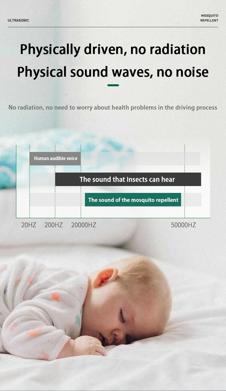 چراغ خواب و حشره کش برقی اولتراسونیک