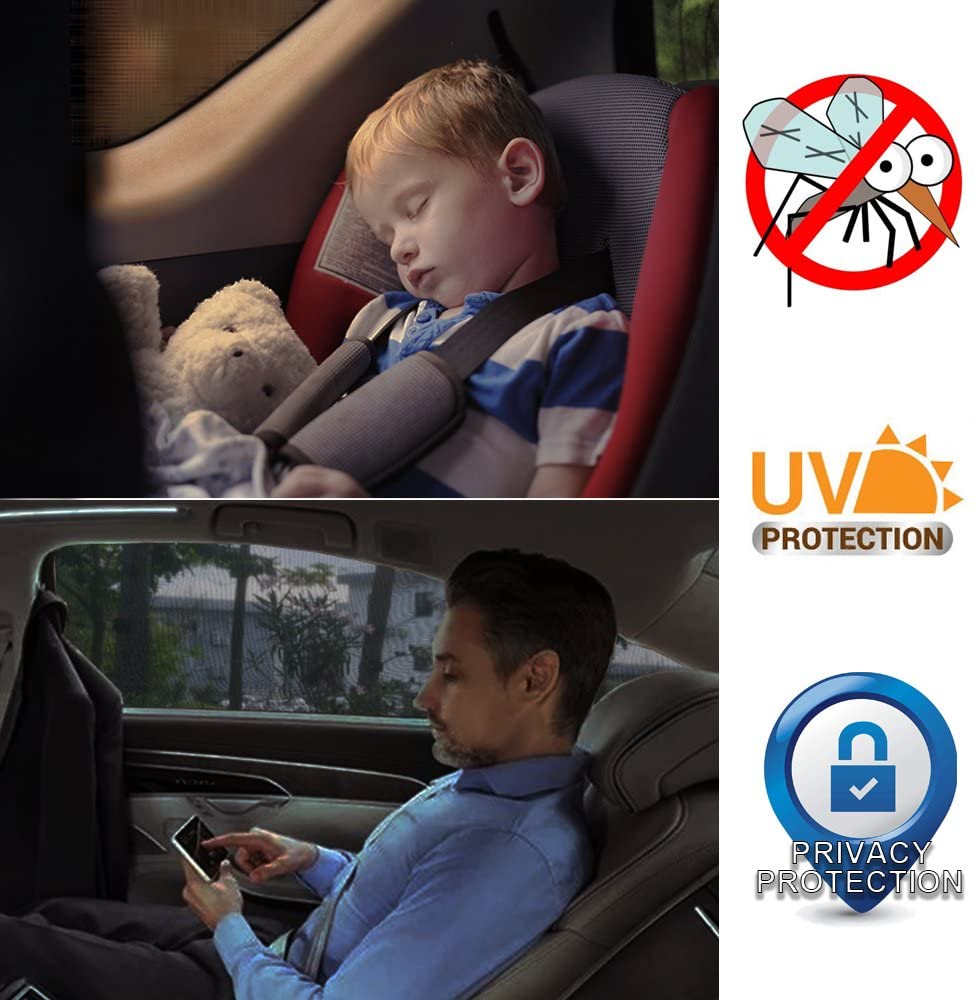 پشه بند و آفتاب گیر خودرو