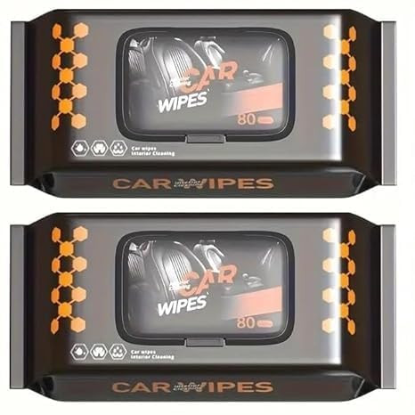 دستمال مرطوب خودرو و کفش (80 عددی)