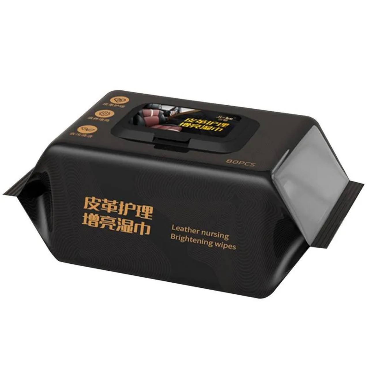 دستمال مرطوب خودرو و کفش (80 عددی)