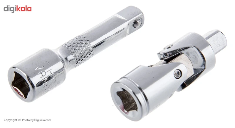 جعبه 46 پارچه آچار و سری بکس و پیچ گوشتی