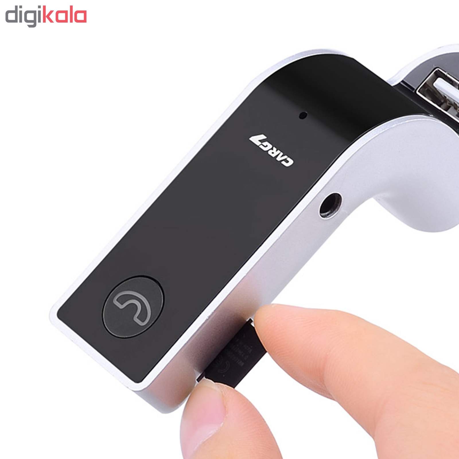 شارژر فندکی بلوتوث و اف ام پلیر خودرو