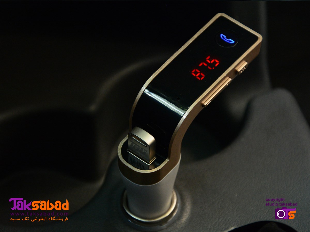 شارژر فندکی بلوتوث و اف ام پلیر خودرو