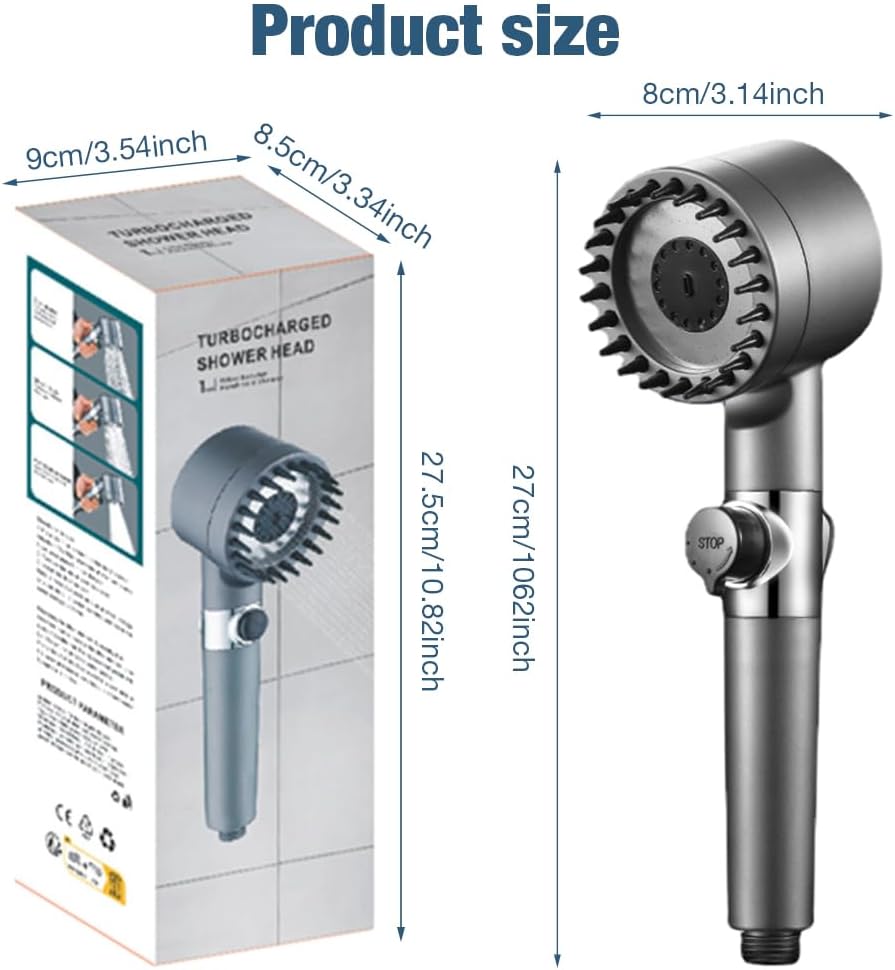 سردوش حمام ماساژور دار توربو